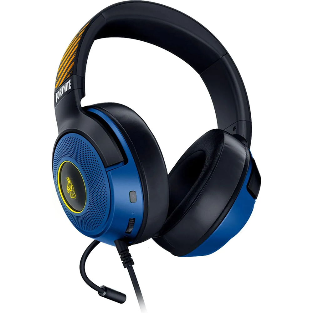 هدست ریزر گیمینگ سیم دار مدل Kraken V3 X Fortnite Edition